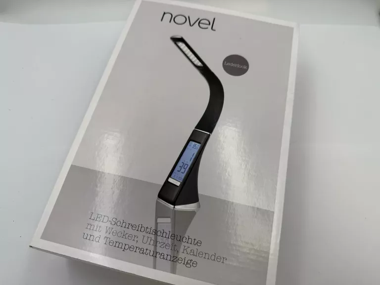 LAMPKA BIURKOWA LED Z BUDZIKIEM