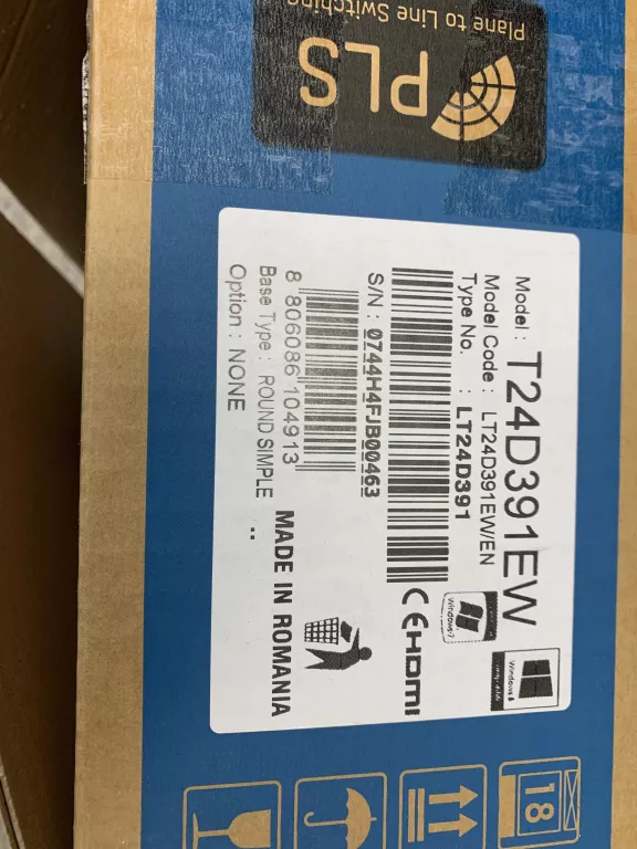 MONITOR LED SAMSUNG T24D391EW 23,6 " 1920 X 1080 PX IPS / PLS