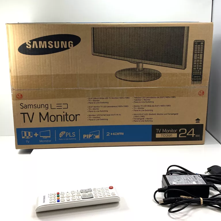 MONITOR LED SAMSUNG T24D391EW 23,6 " 1920 X 1080 PX IPS / PLS