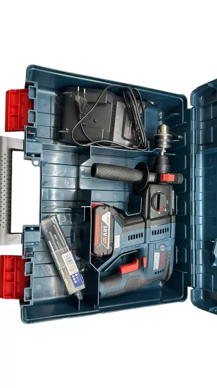 MŁOTOWIERTARKA BOSCH PROFESSIONAL GBH 180-LI 1 AKU ŁAD ZESTAW
