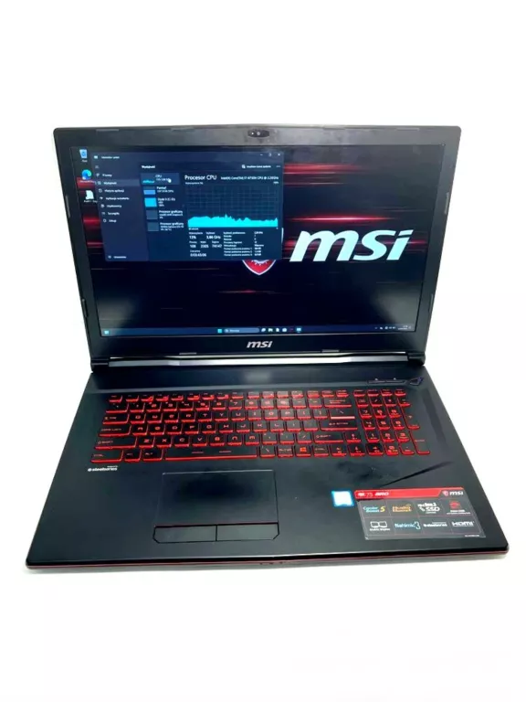LAPTOP MSI GL73 8RD I7 8GB 1TB