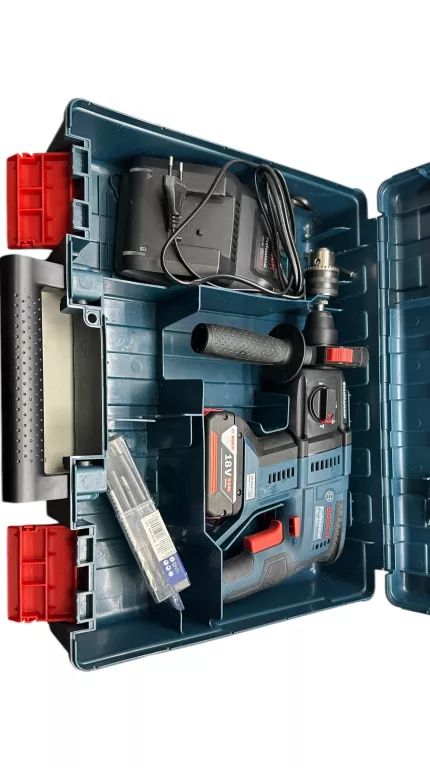 MŁOTOWIERTARKA BOSCH PROFESSIONAL GBH 180-LI 1 AKU ŁAD ZESTAW