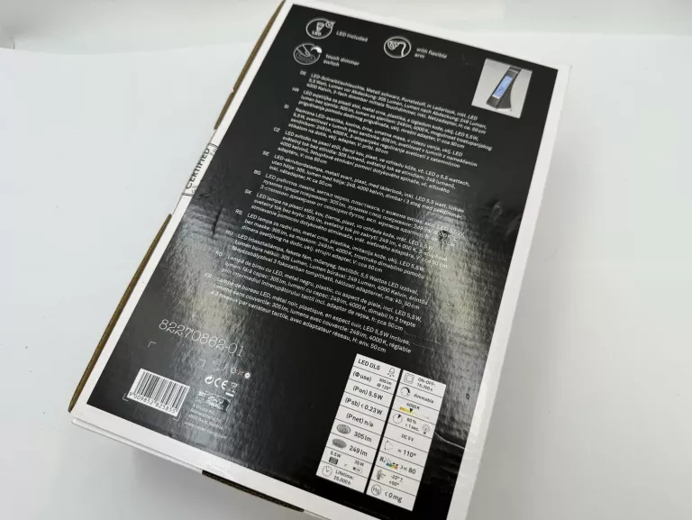 LAMPKA BIURKOWA LED Z BUDZIKIEM