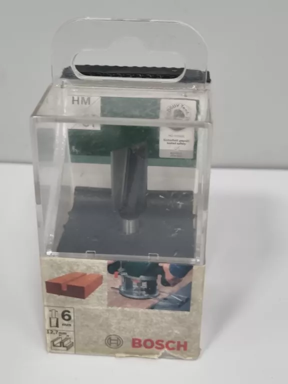 BOSCH FREZ PALCOWY 6MM UCHWYT 6MM