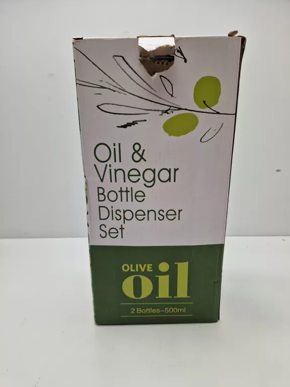 GVOLATEE SZKLANE POJEMNIK NA OLEJ 2 X 500 ML DOZOWNIK NA OCET OLIWĘ