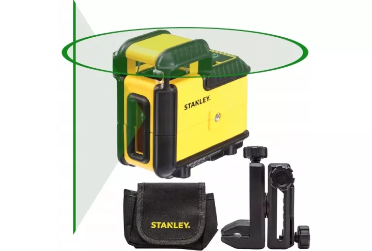 LASER KRZYŻOWY STANLEY CROSS 360 25 M QUICK LINK ZIELONA WIĄZKA