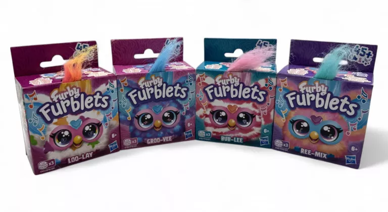 MASKOTKA FURBLETS FURBISIE MIX WZORÓW JAK NOWA!!