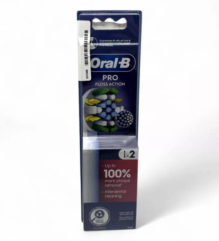 2PAK KOŃCÓWEK DO SZCZOTECZKI ELEKTRYCZNEJ ORAL-B PRO FLOSS ACTION