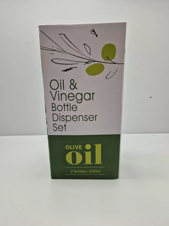GVOLATEE SZKLANE POJEMNIK NA OLEJ 2 X 500 ML DOZOWNIK NA OCET OLIWĘ