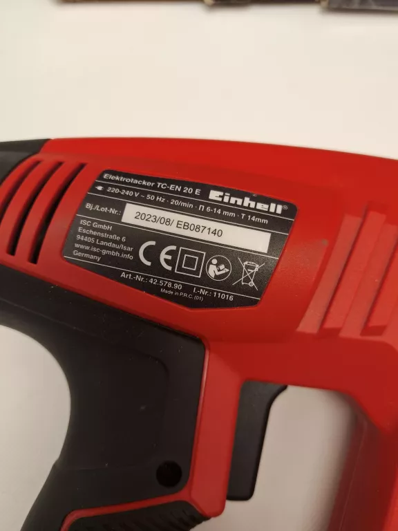 ZSZYWACZ EINHELL TC-EN 20 E