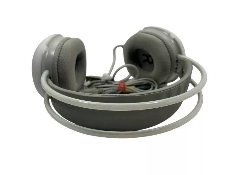 SLUCHAWKI BATTLETRON GAMING SZARE