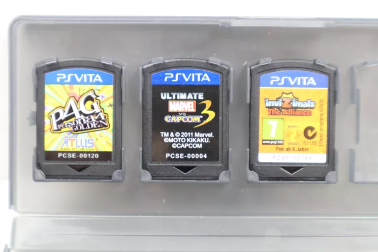 ZESTAW GIER PS VITA + KARTY PAMIĘCI