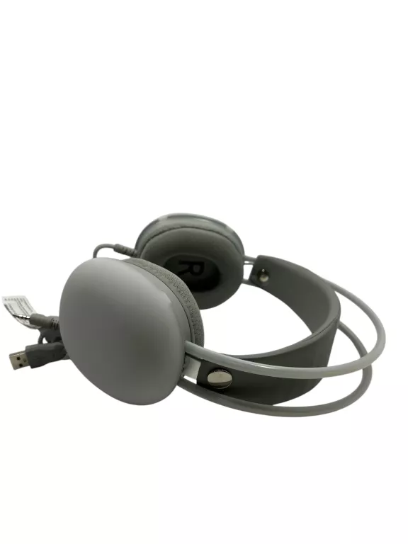 SLUCHAWKI BATTLETRON GAMING SZARE