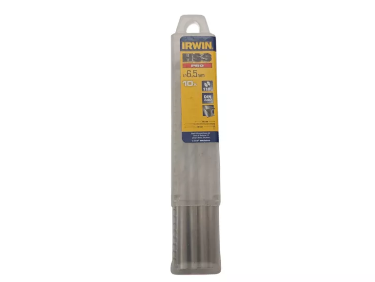 ZESTAW WIERTEŁ IRWIN HSS PRO 6,5 MM 11 SZT