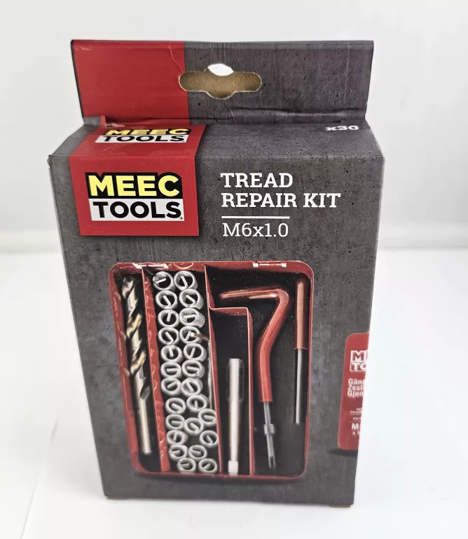 ZESTAW DO NAPRAWY GWINTÓW MEEC TOOLS