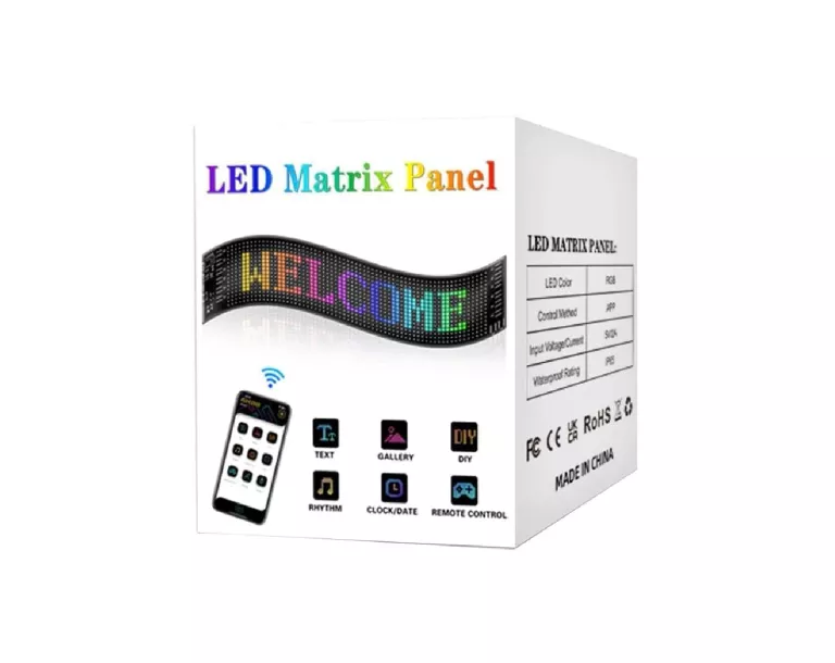 PANEL SAMOCHODOWY WYŚWIETLACZ LED