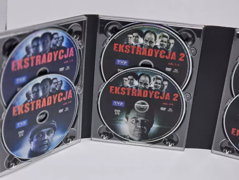 EKSTRADYCJA KOLEKCJA BOX 8 DVD [SEZONY 1-3