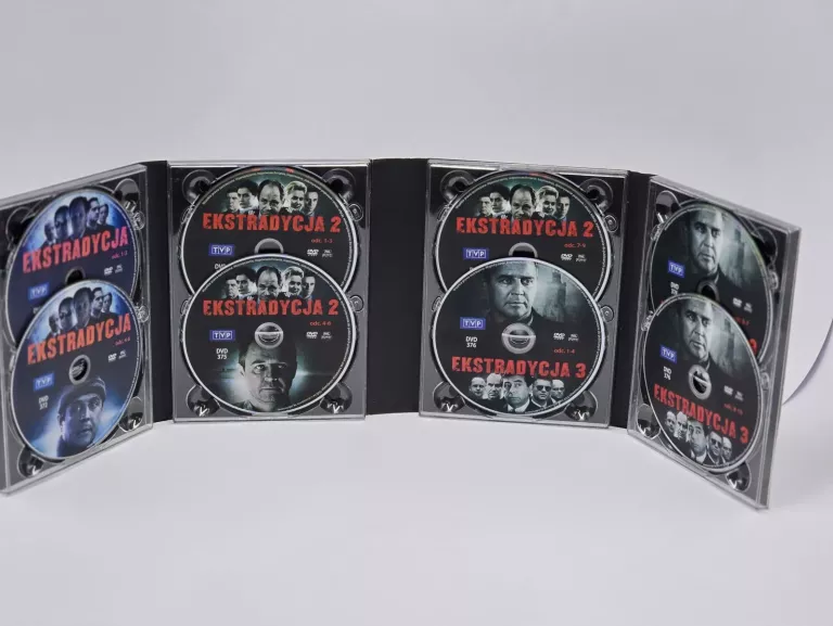 EKSTRADYCJA KOLEKCJA BOX 8 DVD [SEZONY 1-3