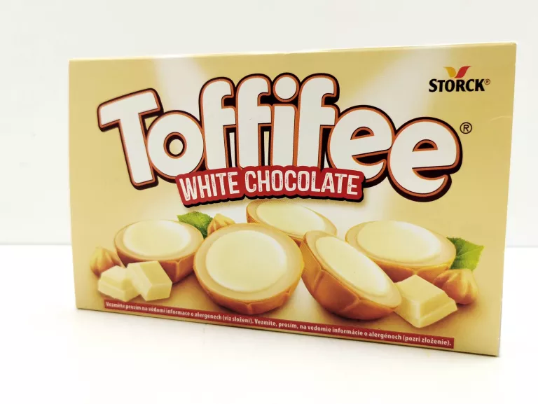 CZEKOLADKI TOFFIFEE WHITE CHOCOLATE 125 G