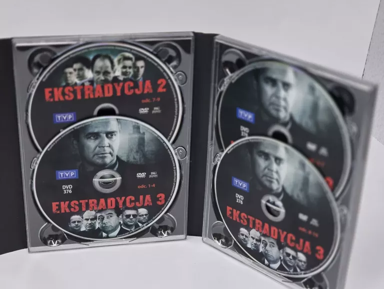 EKSTRADYCJA KOLEKCJA BOX 8 DVD [SEZONY 1-3
