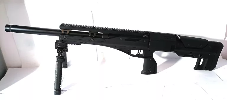 KARABIN SPRĘŻYNOWY ICS TOMAHAWK BLACK + DWÓJNÓG + MAGAZYNEK