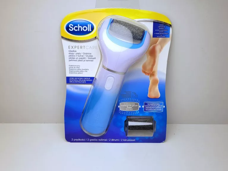 SCHOLL VELVET SMOOTH ELEKTRYCZNY PILNIK DO STÓP Z KRYSZTAŁKAMI DIAMENTÓW