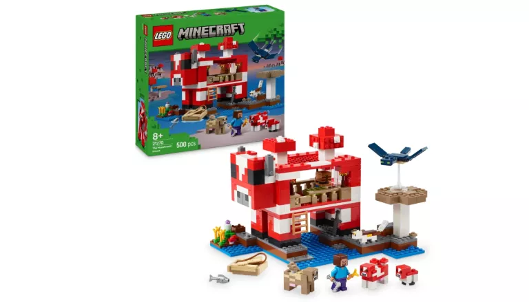 LEGO MINECRAFT DOM GRZYBOWEJ KROWY 21270