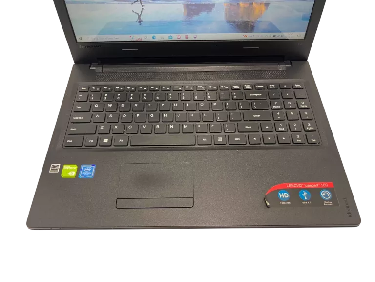 LAPTOP LENOVO IDEAPAD 100 PENTIUM 3825U 4GB RAM 1TB HDD GEFORCE 920MX