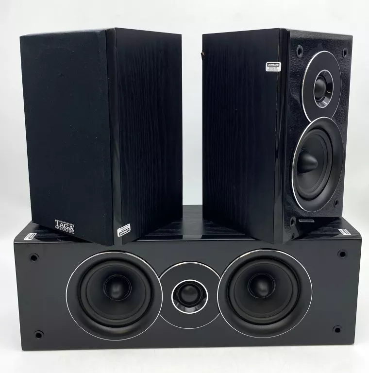 AMPLITUNER PIONEER VSX-420 + 3 GŁOŚNIKI TAGA HARMONY TAV-606
