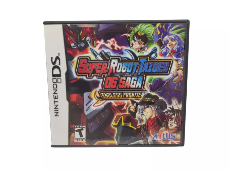 GRA NINTENDO DS SUPER ROBOT TAISEN OG SAGA ENDLESS FRONTIER + MUSIC CD