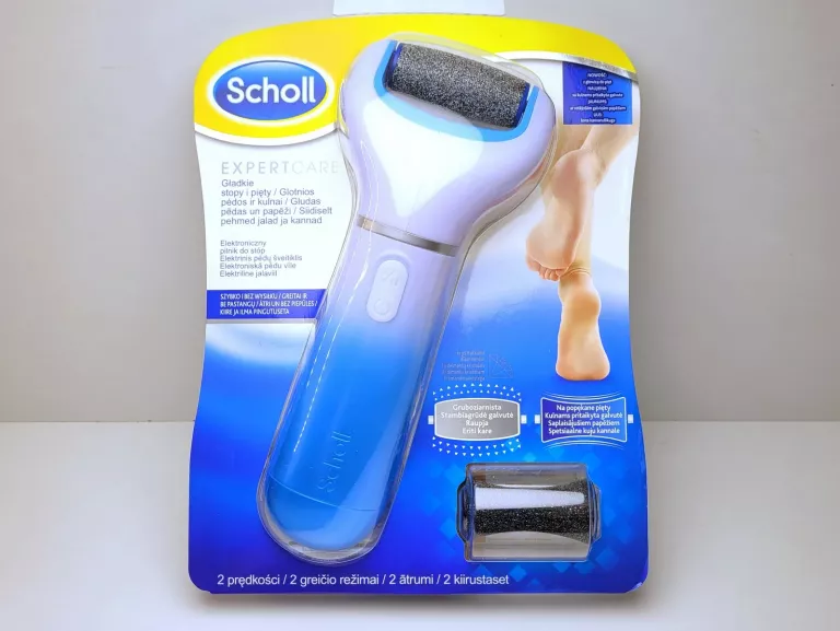 SCHOLL VELVET SMOOTH ELEKTRYCZNY PILNIK DO STÓP Z KRYSZTAŁKAMI DIAMENTÓW