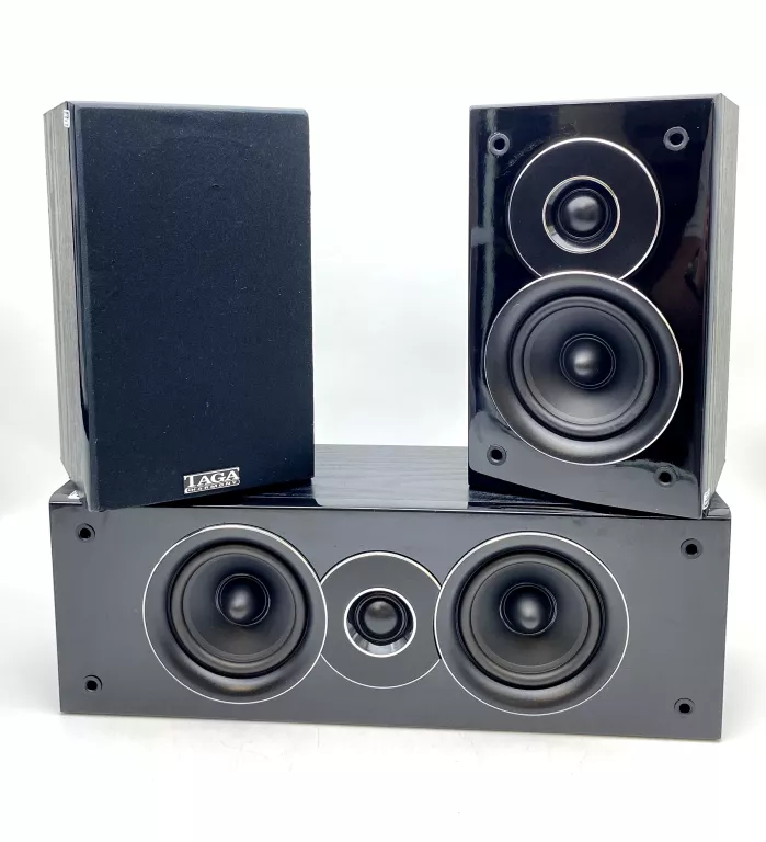 AMPLITUNER PIONEER VSX-420 + 3 GŁOŚNIKI TAGA HARMONY TAV-606