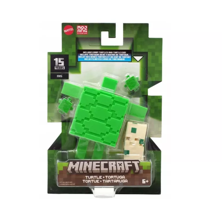 MINECRAFT - FIGURKA ŻÓŁW - GTP08 HTN84