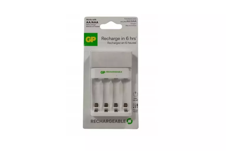 GP ŁADOWARKA USB DO AKUMULATORKÓW NIMH 4X AAA/AA USB-C 2 KANAŁY ŁADOWANIA