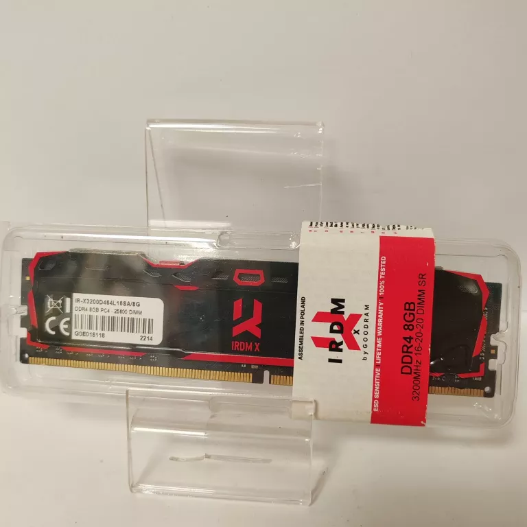 RAM DDR4 IRDM 3200MHZ 2X8 16GB