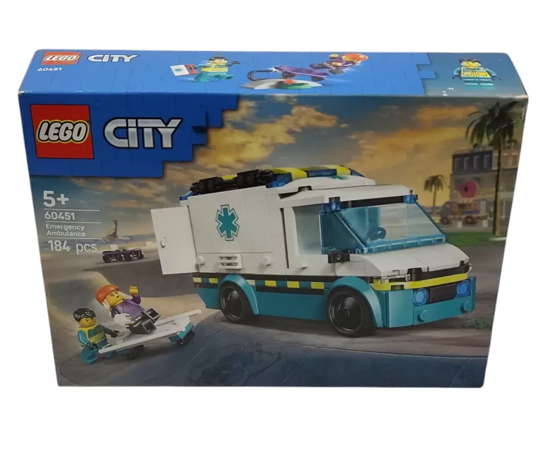 KLOCKI LEGO CITY 60451 KARETKA POGOTOWIA