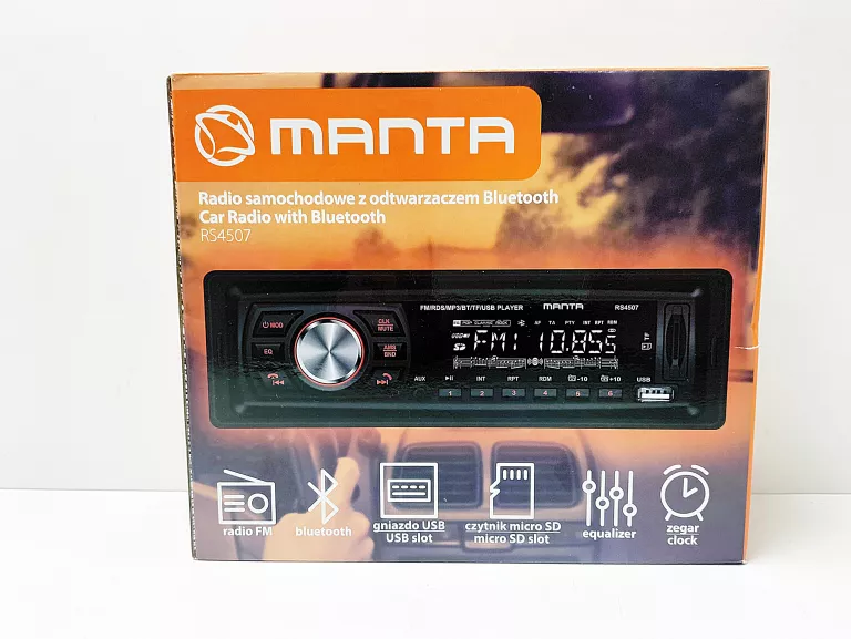 RADIO SAMOCHODOWE MANTA RS4507