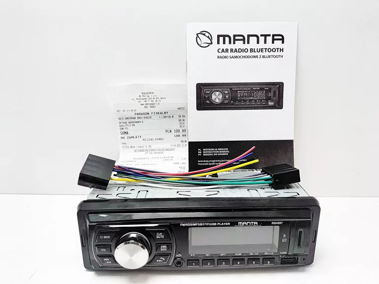 RADIO SAMOCHODOWE MANTA RS4507