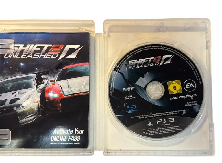 NEED FOR SPEED SHIFT 2: UNLEASHED SONY PLAYSTATION 3 (PS3)