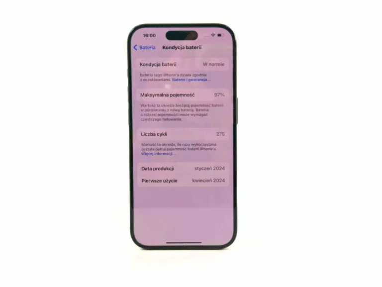 TELEFON IPHONE 15 PRO 128 GB KOMPLET 97% BAT BLACK TITANUM + FV Z GWARANCJ