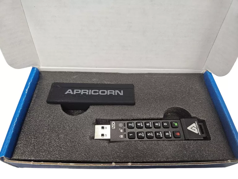 PENDRIVE SZYFR APRICORN AEGIS SECURE KEY 3NX - USB-FLASH-LAUFWERK - 64 GB