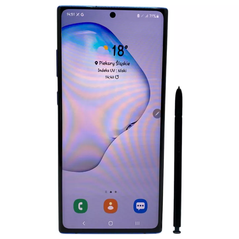 SAMSUNG GALAXY NOTE 10 PLUS 12 GB / 256 GB 5G NIEBIESKI