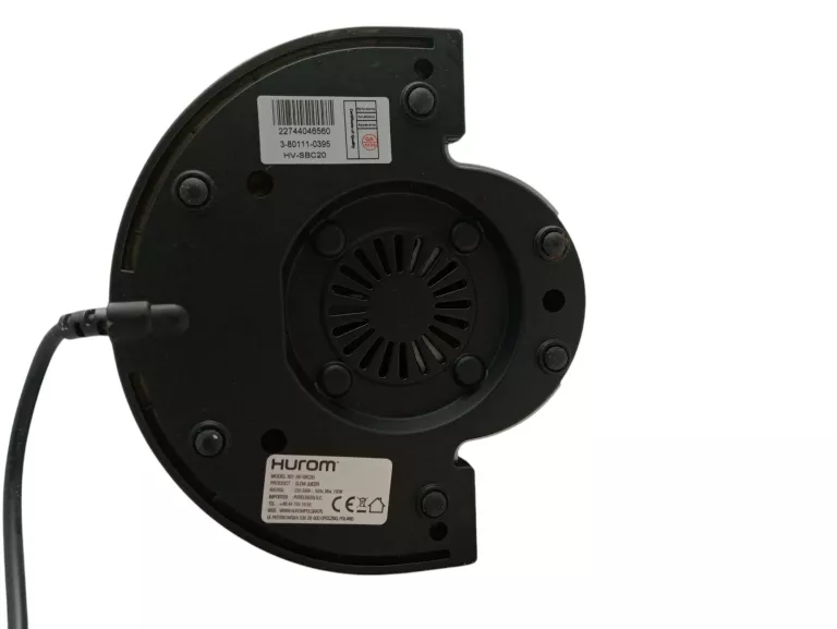 WYCISKARKA WOLNOOBROTOWA HUROM SBC20