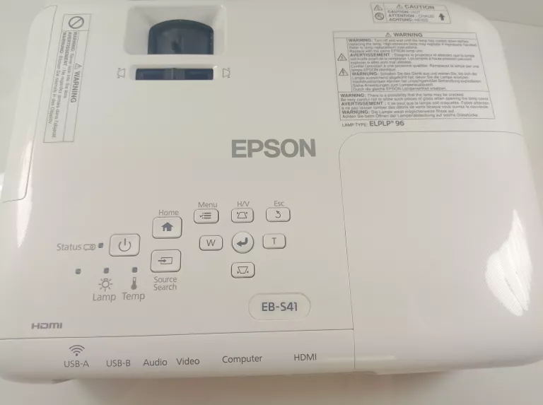 PROJEKTOR LCD EPSON EB-S41 BIAŁY