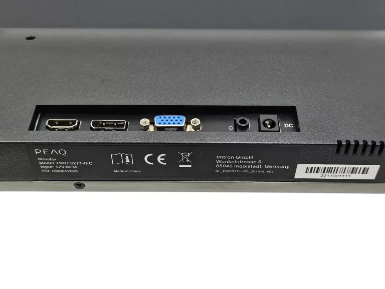 MONITOR 27 CALI PEAQ PMO S270-IFC 27 FULL HD | IPS | 5MS | SUPER SLIM