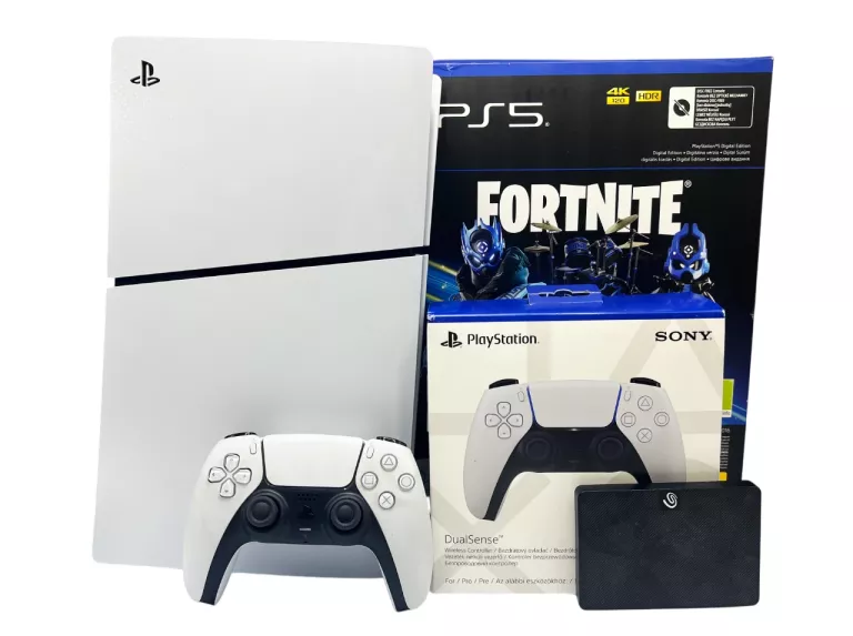 KONSOLA PS5 DIGITAL + 2 PADY + DYSK ZEWNĘTRZNY 2 TB + GWARANCJA!