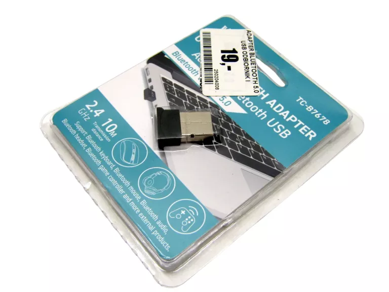 ADAPTER BLUETOOTH 5.0 VAKOSS USB ODBIORNIK I NADAJNIK
