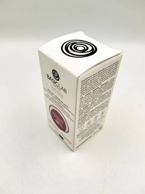BASICLAB- PEPTYDOWE SERUM UJĘDRNIAJĄCE 30ML 07.2025
