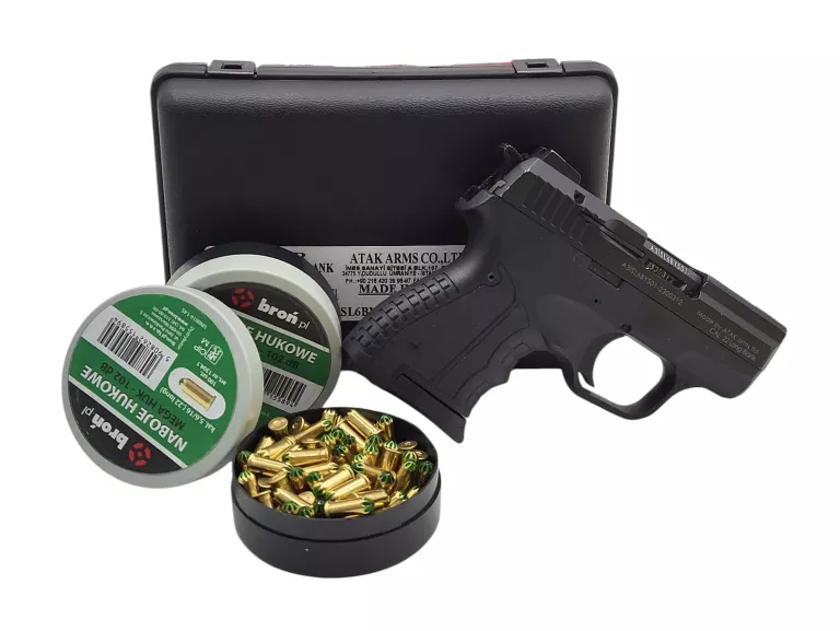 PISTOLET HUKOWY STALKER M906 KAL. DO 6 MM + NABOJE