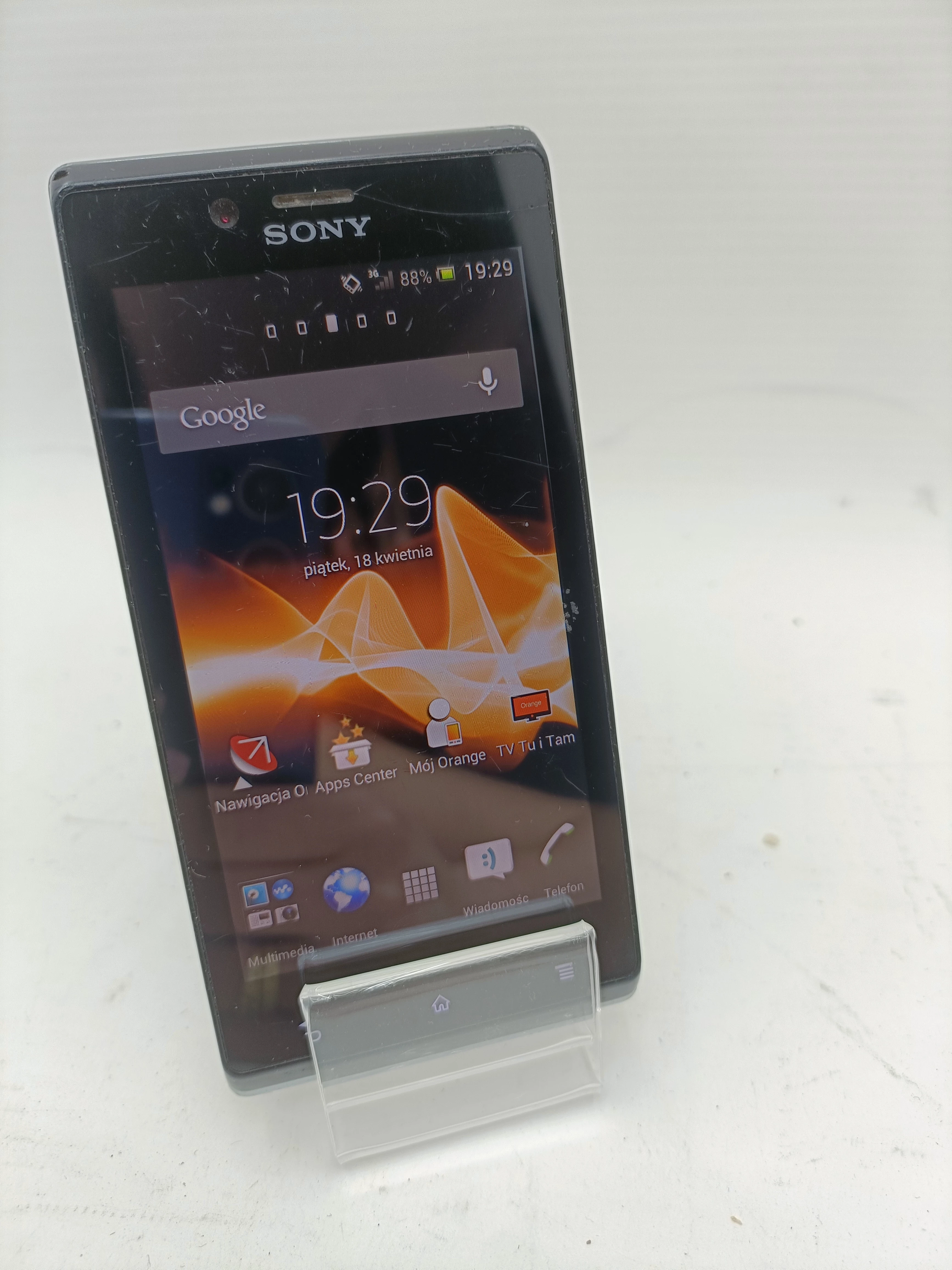 telefon-sony-st26i-lad-nie-czyta-sim-kod-producenta-st26i